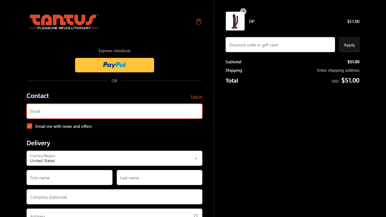 How to apply Tantus coupon code